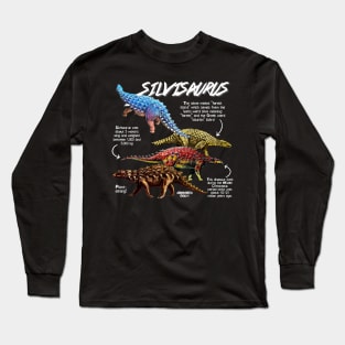 Silvisaurus Fun Facts Long Sleeve T-Shirt